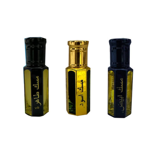 Pure Musk Collection - Musk Black, Musk White, Musk Tahera 6 ml each